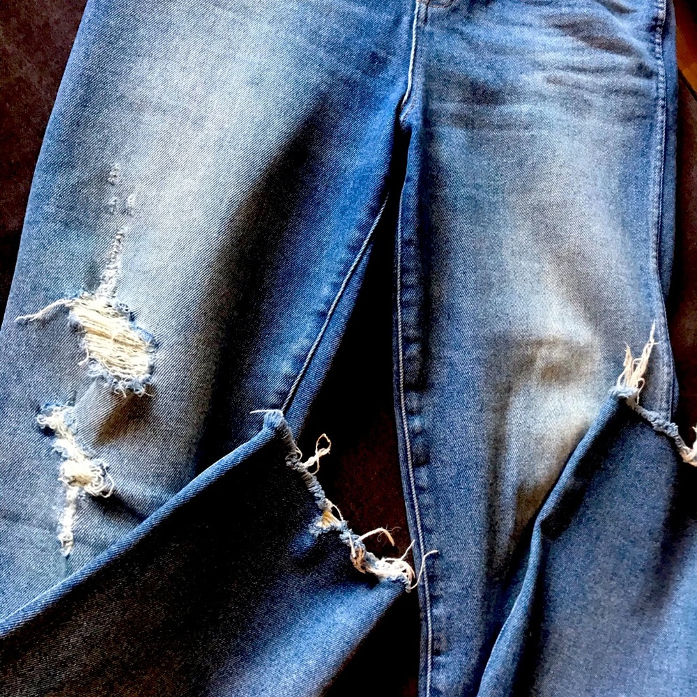 J.Crew point sur high waist skinny jeans